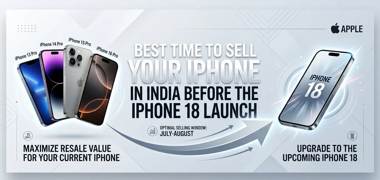 Best Time to Sell Your iPhone in India Before the iPhone 18 Launch (2026 Guide)